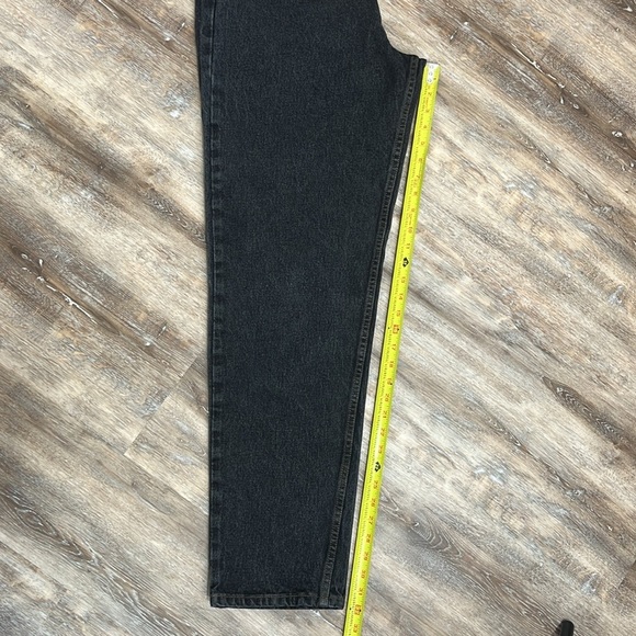 Vintage Brittania Men's Jeans Black Size 31 x 32 (Labeled 33 x 32) Straight Leg - Picture 13 of 15